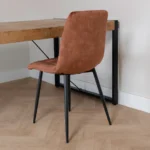 Eetkamerstoel Tess Velvet Rust - Afbeelding 2