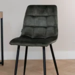 Eetkamerstoel Tess Velvet Hunter - Afbeelding 2