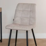 Eetkamerstoel Tess Velvet Beige - Afbeelding 4